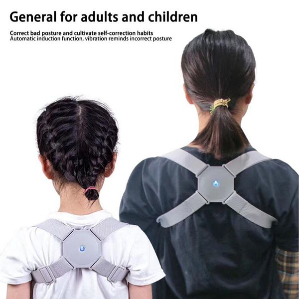 adjustable smart back posture corrector back intelligent brace support belt shoulder training belt correction spine, Black;blue
adjustable smart back posture corrector back intelligent brace support belt shoulder training belt correction spine, Black;blue