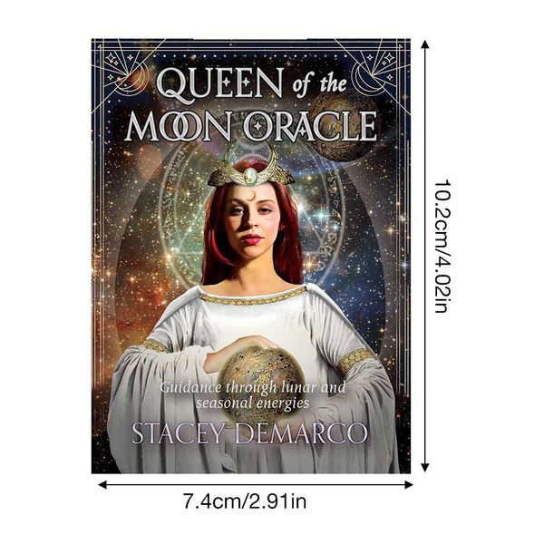 44 шт. queen of the moon oracle cards прочный веселый tarot game cards для домашнего использования party wmtmmw
44 шт. queen of the moon oracle cards прочный веселый tarot game cards для домашнего использования party wmtmmw