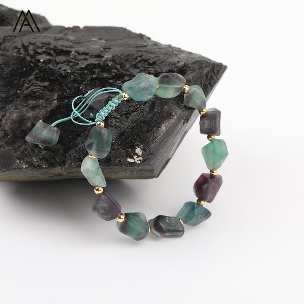 boho women natural black tourmalines stone rainbow fluorite stone chunky beads cord knotted adjustable bracelet n0040amah, Golden;silver
boho women natural black tourmalines stone rainbow fluorite stone chunky beads cord knotted adjustable bracelet n0040amah, Golden;silver