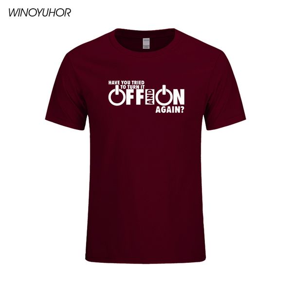 вы пробовали выключив его и снова смешные printed t shirt mens summer casual geek nerd top tees camisetas masculina
вы пробовали выключив его и снова смешные printed t shirt mens summer casual geek nerd top tees camisetas masculina