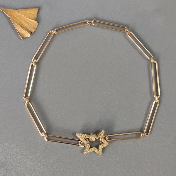 chokers women charm fashion short necklace star shape pendant jewelry punk hip-hop style thick chain men's neck accessories choker 2021, Golden;silver
chokers women charm fashion short necklace star shape pendant jewelry punk hip-hop style thick chain men's neck accessories choker 2021, Golden;silver