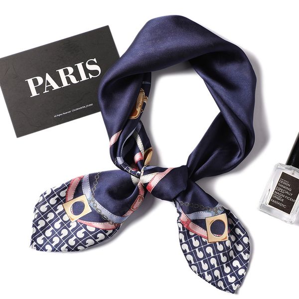 scarves fashion kerchief silk satin neck for women small headband printed bag scarf female 70*70cm square head scarfs ladies, Blue;gray
scarves fashion kerchief silk satin neck for women small headband printed bag scarf female 70*70cm square head scarfs ladies, Blue;gray