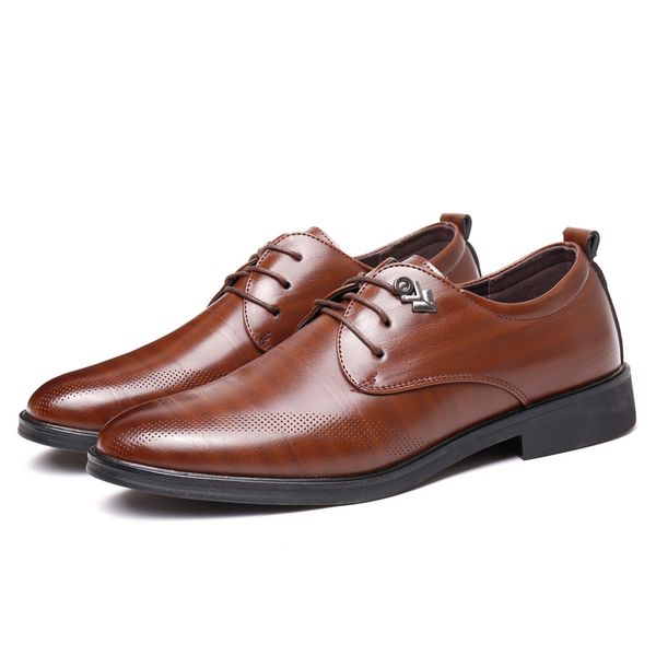 dress shoes man leather slip on flats oxford business office formal wedding shoe pointed toe men, Black
dress shoes man leather slip on flats oxford business office formal wedding shoe pointed toe men, Black