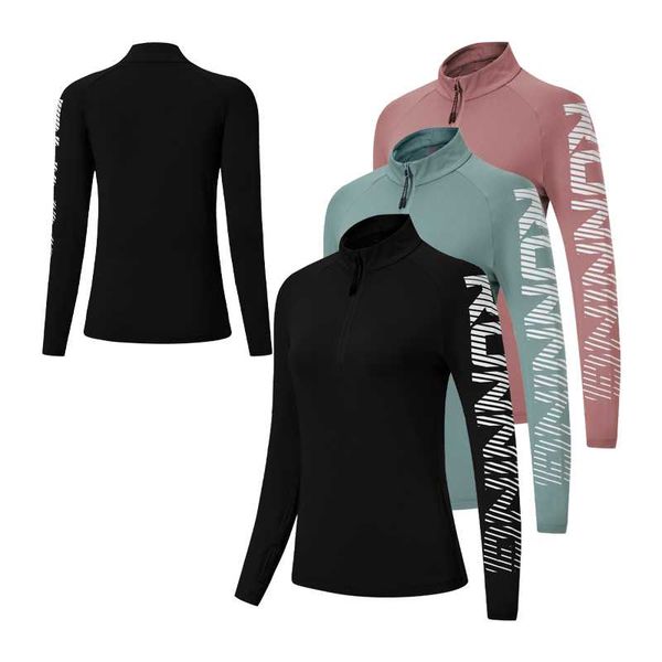 women sports long sleeve workout quick dry nylon spandex sweatshirt woman zipper outdoor training print yoga jackets, Black;blue
women sports long sleeve workout quick dry nylon spandex sweatshirt woman zipper outdoor training print yoga jackets, Black;blue