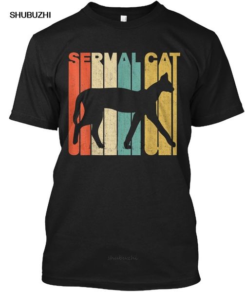 men t shirt vintage retro serval cat silhouette t sh tshirts women t-shirt male brand teeshirt men summer cotton t shirt
men t shirt vintage retro serval cat silhouette t sh tshirts women t-shirt male brand teeshirt men summer cotton t shirt
