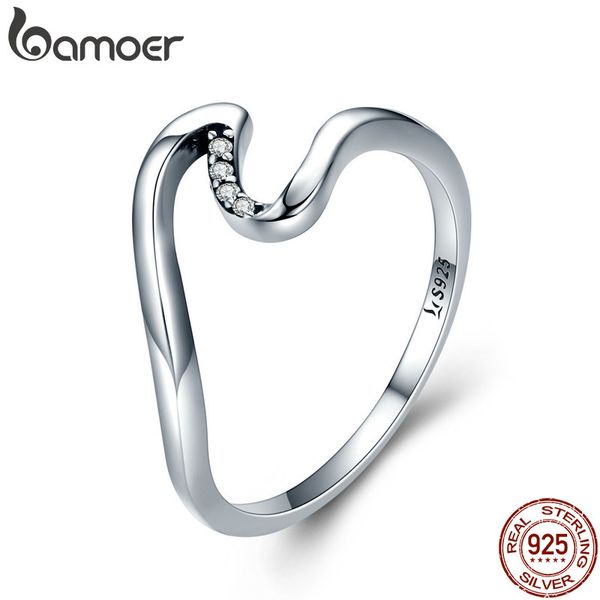 cluster rings bamoer authentic 100% 925 sterling silver geometric wave finger for women wedding engagement jewelry gift s925 scr378, Golden;silver
cluster rings bamoer authentic 100% 925 sterling silver geometric wave finger for women wedding engagement jewelry gift s925 scr378, Golden;silver