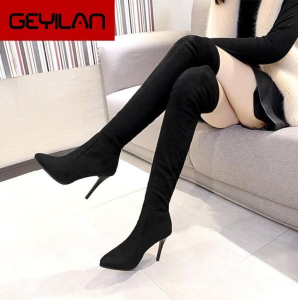 boots 2021 designer shoes women black over the knee female autumn winter lady thigh high botas mujer d-90
boots 2021 designer shoes women black over the knee female autumn winter lady thigh high botas mujer d-90