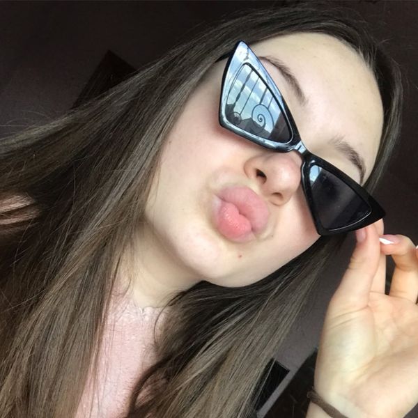 sunglasses 2021 cateye triangle cute retro cat eye women brand designer black white vintage sun glasses, White;black
sunglasses 2021 cateye triangle cute retro cat eye women brand designer black white vintage sun glasses, White;black