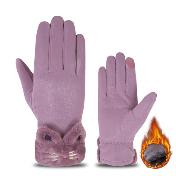 stylishbar cartoon cold and warm winter glove women touch screen waterproof outdoor leather thicken gloves female elastic mitten, Blue;gray
stylishbar cartoon cold and warm winter glove women touch screen waterproof outdoor leather thicken gloves female elastic mitten, Blue;gray