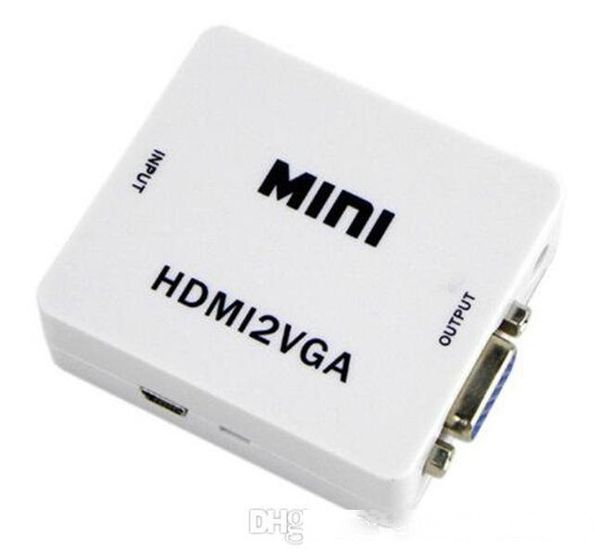 hdmi to vga converter with audio hdmi2vga 1080p adapter connector for pc lapto hdtv projector hdmi 2 vga converter 20pcs/lot
hdmi to vga converter with audio hdmi2vga 1080p adapter connector for pc lapto hdtv projector hdmi 2 vga converter 20pcs/lot