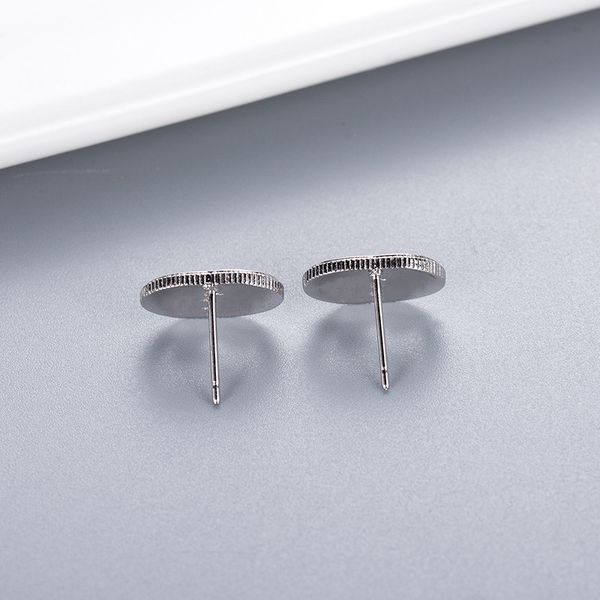 simple pattern earrings letter earrings brass 925 silver pin fashion earrings for jewelry