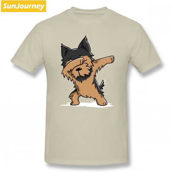 great men's t shirt dabbing yorkshire terrier funny yorkie short sleeved pure cotton round neck oversize t shirt for teenage
great men's t shirt dabbing yorkshire terrier funny yorkie short sleeved pure cotton round neck oversize t shirt for teenage