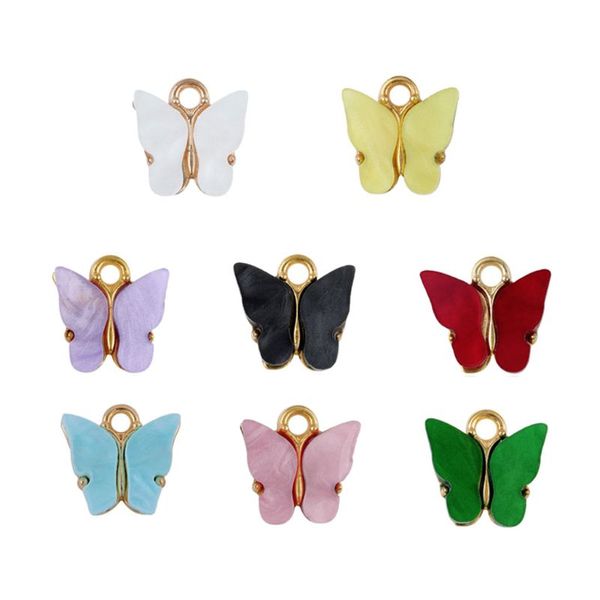 20pcs colorful acrylic butterfly charms pendant for diy necklace bracelet earrings jewelry making crafting 8 colors, Bronze;silver
20pcs colorful acrylic butterfly charms pendant for diy necklace bracelet earrings jewelry making crafting 8 colors, Bronze;silver
