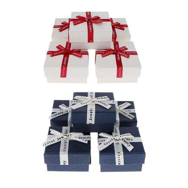 5 pieces cute small square box with ribbon bowknot jewelry gift for wedding christmas birthday, Pink;blue
5 pieces cute small square box with ribbon bowknot jewelry gift for wedding christmas birthday, Pink;blue