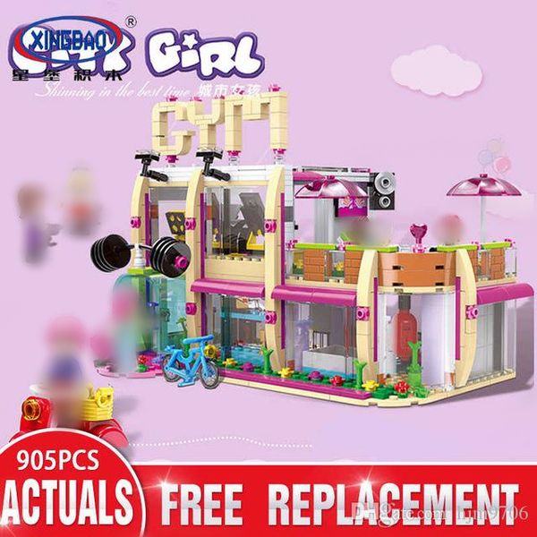 в stock xingbao12002 905pcs city series девушка gym club set строительные блоки кирпичи игрушки legoinglys модель для детей подарки
в stock xingbao12002 905pcs city series девушка gym club set строительные блоки кирпичи игрушки legoinglys модель для детей подарки