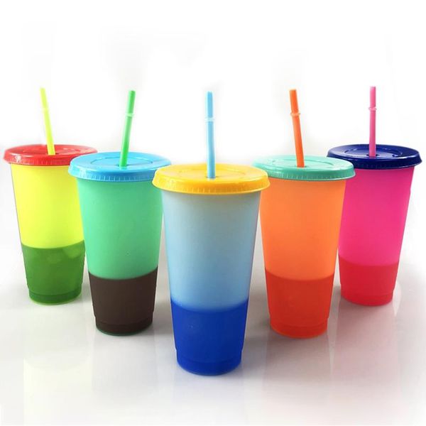 mugs 20pcs color changing cup pp temperature magic tumbler colorful cold water coffee mug bottle 700ml with straw gift
mugs 20pcs color changing cup pp temperature magic tumbler colorful cold water coffee mug bottle 700ml with straw gift