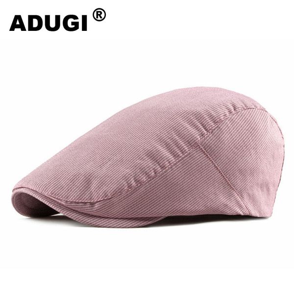 berets adugi spring and summer hat korean fashion simple solid color striped cap female british retro forward shade beret male, Blue;gray
berets adugi spring and summer hat korean fashion simple solid color striped cap female british retro forward shade beret male, Blue;gray