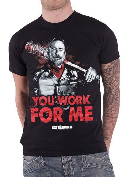 interesting t shirts short t shirt the walking dead you work for me negan e lucille maglia crew neck short 012498
interesting t shirts short t shirt the walking dead you work for me negan e lucille maglia crew neck short 012498
