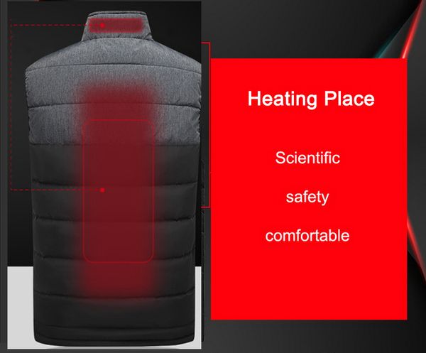 outdoor t-shirts listing lady usb heated vest men's jacket insulation 2021 winter camping smart heating fishing top, Gray;blue
outdoor t-shirts listing lady usb heated vest men's jacket insulation 2021 winter camping smart heating fishing top, Gray;blue