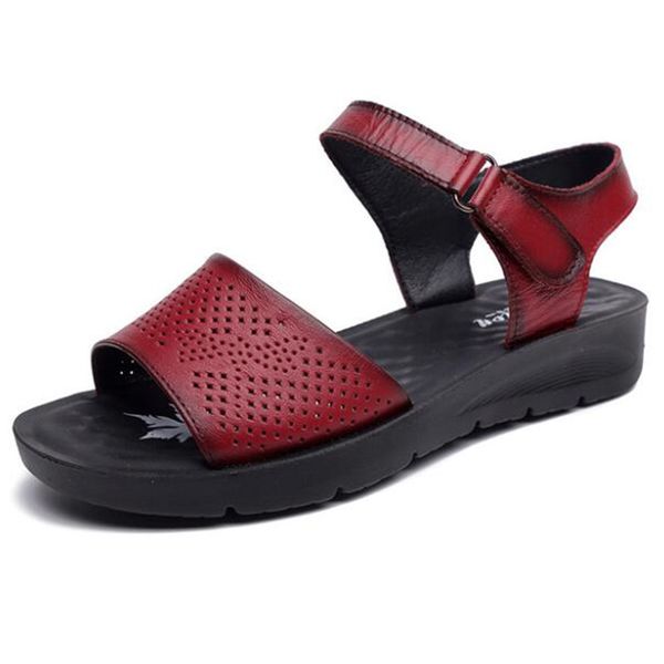 оригинальные кожаные сандалии 2020 новый летний soft удобный wedge sandals вскользь свет сжатый hollow женщины, Black
оригинальные кожаные сандалии 2020 новый летний soft удобный wedge sandals вскользь свет сжатый hollow женщины, Black