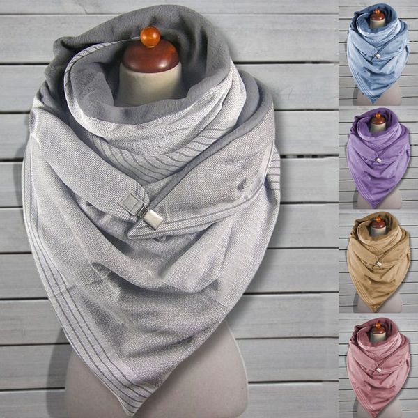 scarves fashion women warm soft wrap casual shawls 2021 malaysia cotton thermal scarf buckle decoration, Blue;gray
scarves fashion women warm soft wrap casual shawls 2021 malaysia cotton thermal scarf buckle decoration, Blue;gray