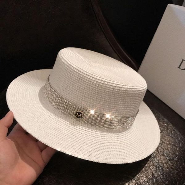 летние шляпы женщины стро камни fedora flat top шляпы вс блок широкий брим hat black white beach hat для партии путешествия caps, Blue;gray
летние шляпы женщины стро камни fedora flat top шляпы вс блок широкий брим hat black white beach hat для партии путешествия caps, Blue;gray