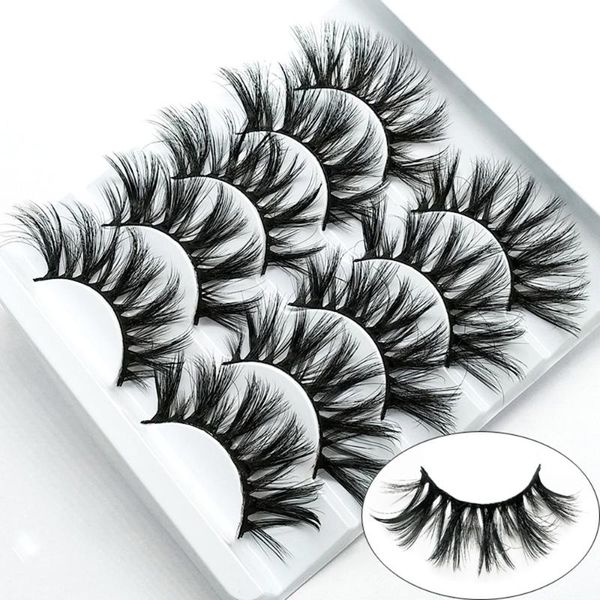 false eyelashes 5 pairs 3d faux mink hair wispies cross fluffy flared fake volume natural thick eye extension makeup
false eyelashes 5 pairs 3d faux mink hair wispies cross fluffy flared fake volume natural thick eye extension makeup