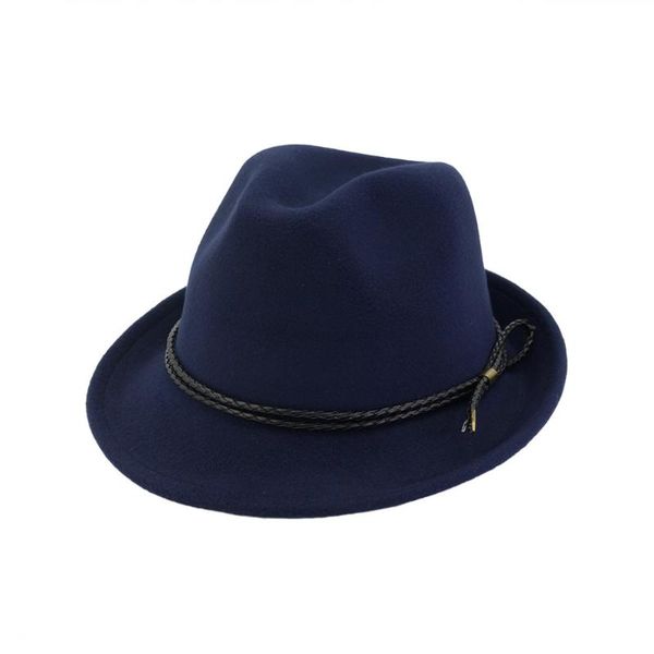 wide brim hats european us woolen felt hat cowboy jazz cap trend trilby fedoras panama chapeau with leather band for men women, Blue;gray
wide brim hats european us woolen felt hat cowboy jazz cap trend trilby fedoras panama chapeau with leather band for men women, Blue;gray