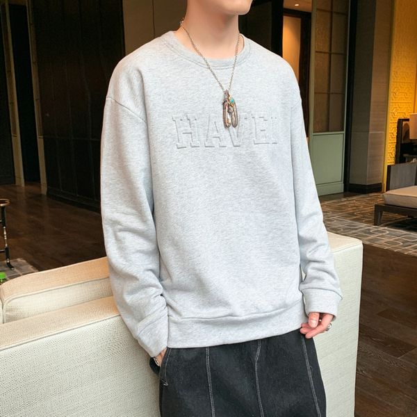 new sweater sweater men's spring and autumn fashion brand autumn handsome fashion korean style men's clothes casual base shirt urm, Black
new sweater sweater men's spring and autumn fashion brand autumn handsome fashion korean style men's clothes casual base shirt urm, Black