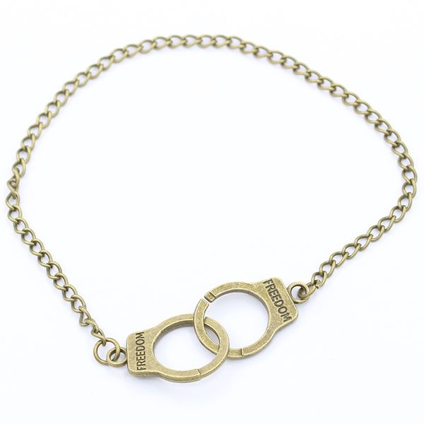 link, chain handcuff bracelet for women men steampunk fashion jewelry lover collares om statement gift, Black
link, chain handcuff bracelet for women men steampunk fashion jewelry lover collares om statement gift, Black