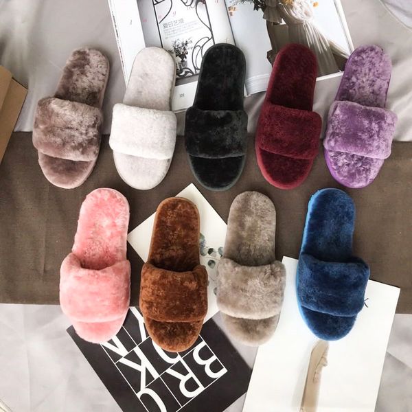 2020 winter fashion women's 100% wool solid color fluffy open toe slipper warm and comfortable wool house slipper, Black
2020 winter fashion women's 100% wool solid color fluffy open toe slipper warm and comfortable wool house slipper, Black