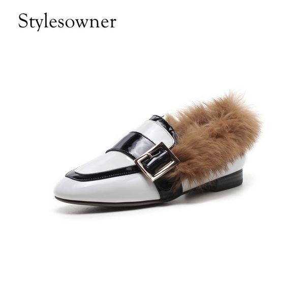 stylesowner style korean popular fashion woman pumps low heels 2cm with genuine fur cow leather sweet fashion single shoes, Black
stylesowner style korean popular fashion woman pumps low heels 2cm with genuine fur cow leather sweet fashion single shoes, Black