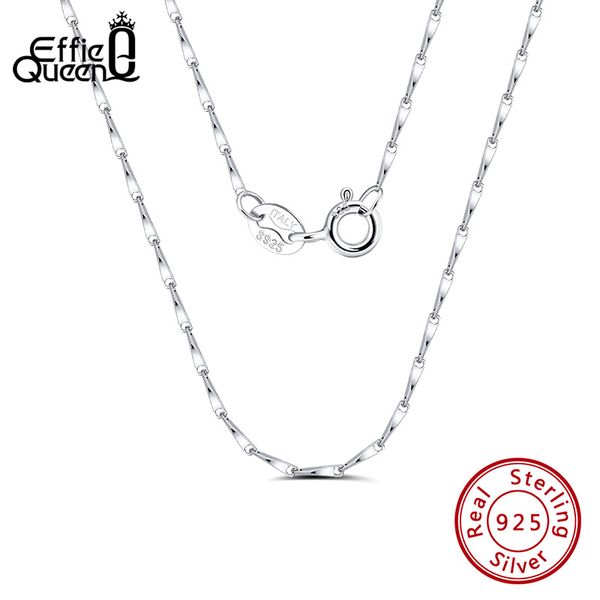 effie queen 45cm real 925 silver twisted link chain necklace for pendant 100% allergy fashion jewelry wholesale dsc01-18
effie queen 45cm real 925 silver twisted link chain necklace for pendant 100% allergy fashion jewelry wholesale dsc01-18