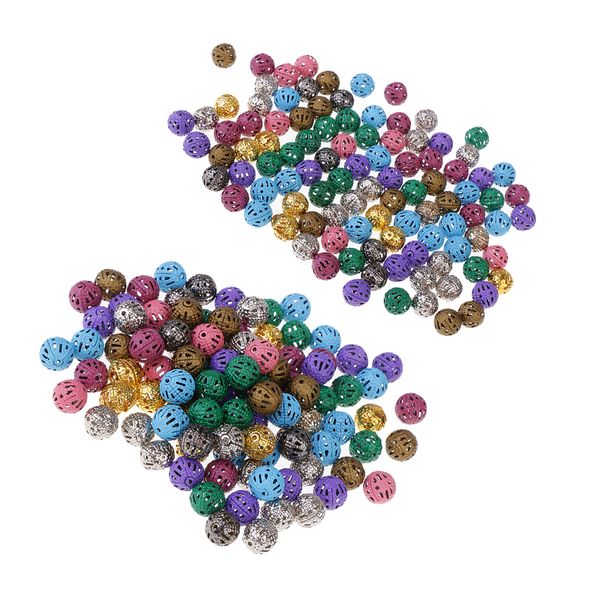 200pcs colorful hollowed filigree ball spacer beads jewelry making beads necklace bracelets mini metal balls 8mm
200pcs colorful hollowed filigree ball spacer beads jewelry making beads necklace bracelets mini metal balls 8mm