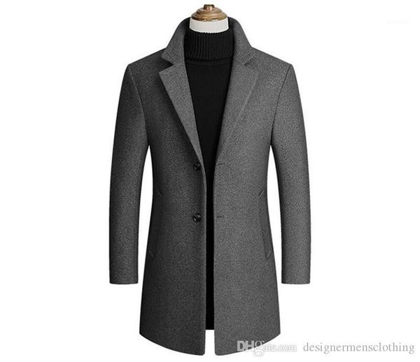 winter wool lapel neck long sleeve mens outerwear fashion long regular male coats designer mens blends, Black
winter wool lapel neck long sleeve mens outerwear fashion long regular male coats designer mens blends, Black