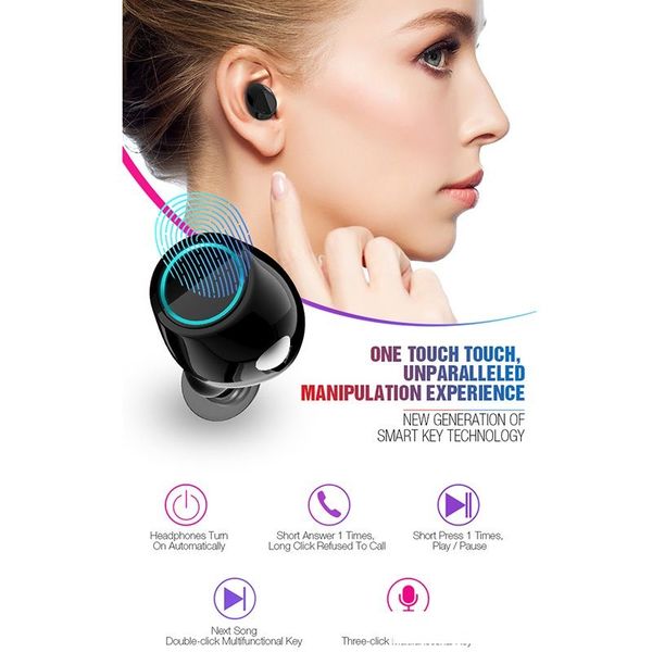 s7 tws wireless bluetooth headphones mini twins earbuds bluetooth 5.0 earphones true stereo headsets earphones with mic charging box
s7 tws wireless bluetooth headphones mini twins earbuds bluetooth 5.0 earphones true stereo headsets earphones with mic charging box