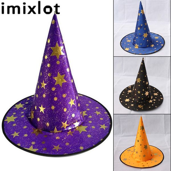 imixlot witch hats masquerade cosplay props five stars wizard hat halloween party fancy dress decor
imixlot witch hats masquerade cosplay props five stars wizard hat halloween party fancy dress decor