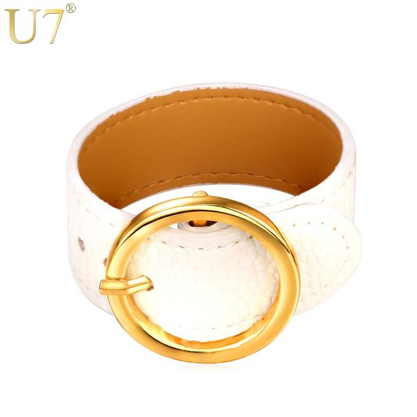 bangle u7 pu leather bracelets bangles big white/black/red/brown men/women fashion jewelry 2021 design h1011
bangle u7 pu leather bracelets bangles big white/black/red/brown men/women fashion jewelry 2021 design h1011