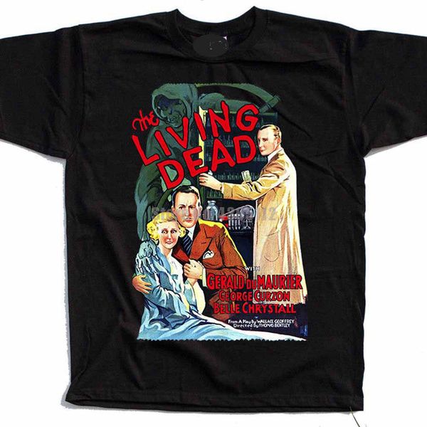 the living dead movie male plain shirt snus shirt men wear shirt summer vurhil