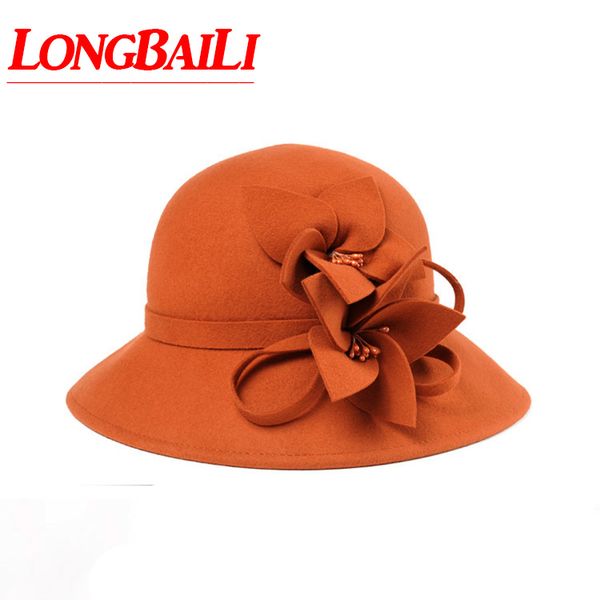 stingy brim hats longbaili winer fashion wide wool felt fedora for women swdw089, Blue;gray
stingy brim hats longbaili winer fashion wide wool felt fedora for women swdw089, Blue;gray