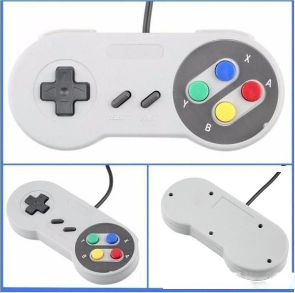 

new classic usb controller pc controllers gamepad joypad joystick replacement for super nintendo sf snes nes tablet pc lawindows mac