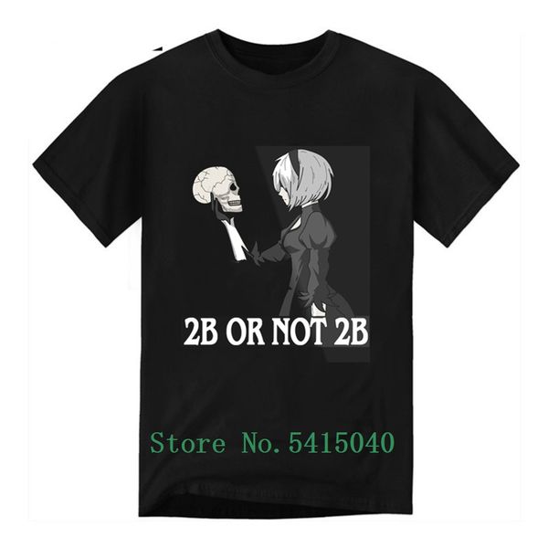 2020 2b or not 2b t shirt summer men black tshirt 100% cotton harajuku mens clothes anime short sleeve shirt
2020 2b or not 2b t shirt summer men black tshirt 100% cotton harajuku mens clothes anime short sleeve shirt