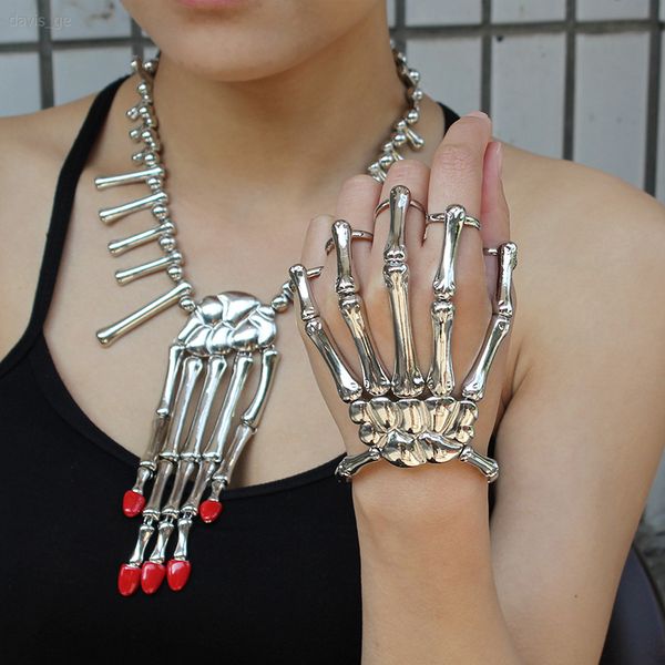 trusta unique fashion style halloween hand skull skeleton elastic bracelet bangle rch men women costume play party, Black
trusta unique fashion style halloween hand skull skeleton elastic bracelet bangle rch men women costume play party, Black