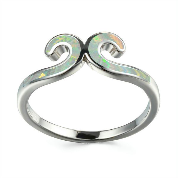 wedding rings cute female blue white fire opal ring silver color finger promise love engagement for women, Slivery;golden
wedding rings cute female blue white fire opal ring silver color finger promise love engagement for women, Slivery;golden