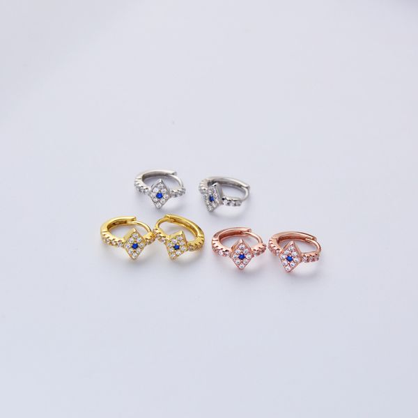 925 sterling silver earring fashion devil's eye zircon round ear ring ear bone buckle cute trend personality wild female sil, Golden;silver
925 sterling silver earring fashion devil's eye zircon round ear ring ear bone buckle cute trend personality wild female sil, Golden;silver