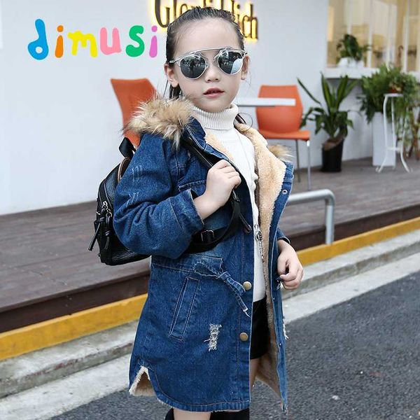dimusi baby girl's denim jacket winter fur collar hoodies fashion child kids windbreaker mid-long warm snowsuits clothing, Blue;gray
dimusi baby girl's denim jacket winter fur collar hoodies fashion child kids windbreaker mid-long warm snowsuits clothing, Blue;gray