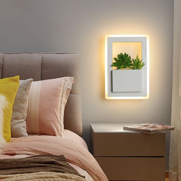 wall lamp rectangle 220x150mm 11w modern led bedside white color with plant lights for bedroom living room sconce
wall lamp rectangle 220x150mm 11w modern led bedside white color with plant lights for bedroom living room sconce