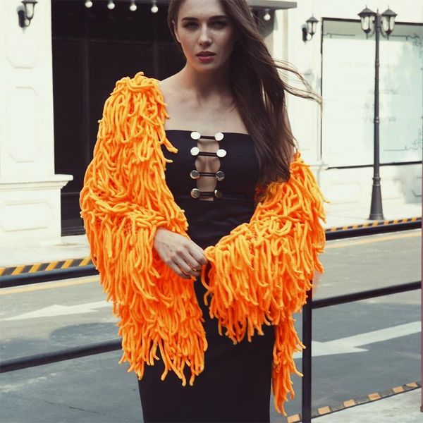 women's fur & faux autumn winter fluffy jacket long sleeve coat 2021 streetwear vintage ladies tassel overcoat ljls145, Black
women's fur & faux autumn winter fluffy jacket long sleeve coat 2021 streetwear vintage ladies tassel overcoat ljls145, Black