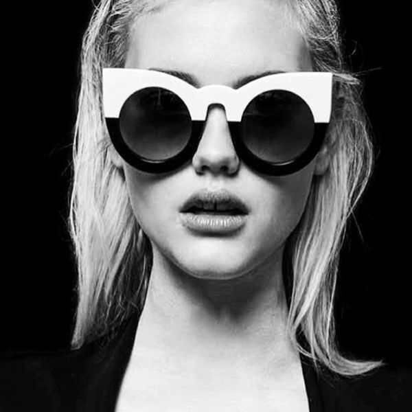 sunglasses fashion round cat eye gradient white black big ladies sun glasses for women luxury oculos
sunglasses fashion round cat eye gradient white black big ladies sun glasses for women luxury oculos