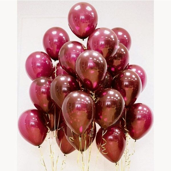 20pcs 5/10/12inch burgundy pearl latex balloons helium wine red event party baby bridal shower wedding birthday decorations
20pcs 5/10/12inch burgundy pearl latex balloons helium wine red event party baby bridal shower wedding birthday decorations